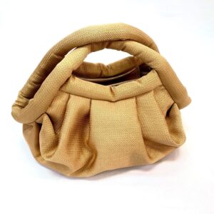 Daifuku bag mini (silk) / orange gold