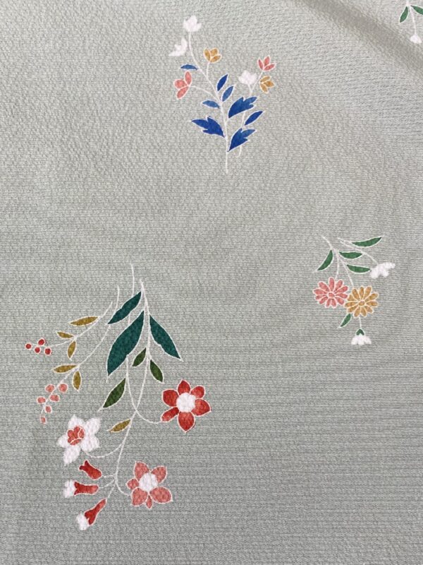銀座きもの装　小花/裏葉色(女性用)    Mサイズ - 画像 (4)