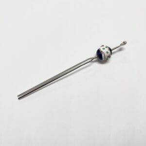 ヨーヨーかんざし【ガラス玉 合金】