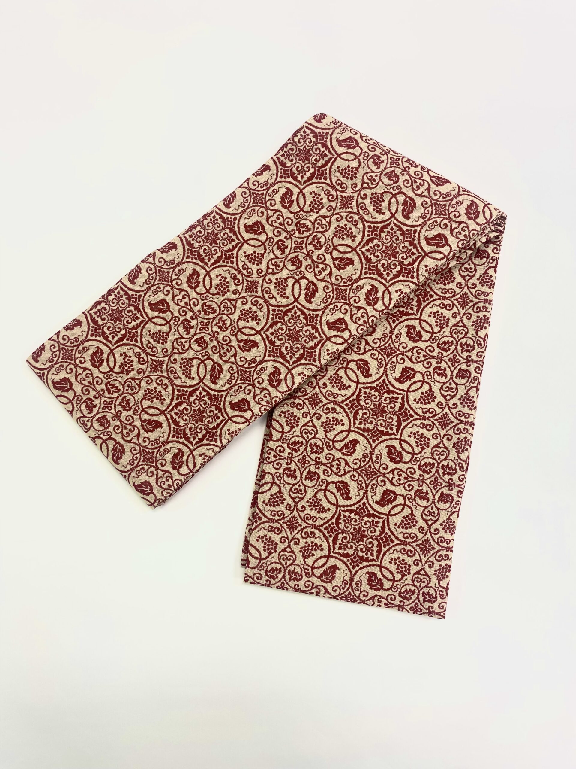 銀座きもの装 正倉院柄 赤 (女性用) Lサイズ - 画像 (2)